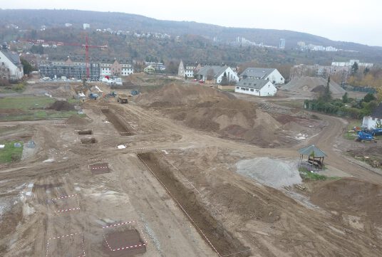 Heidelberg, Erschließung US-Hospital 1. BA - Straßenbau und Freianlagen